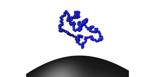 Colloidal particle with a ring