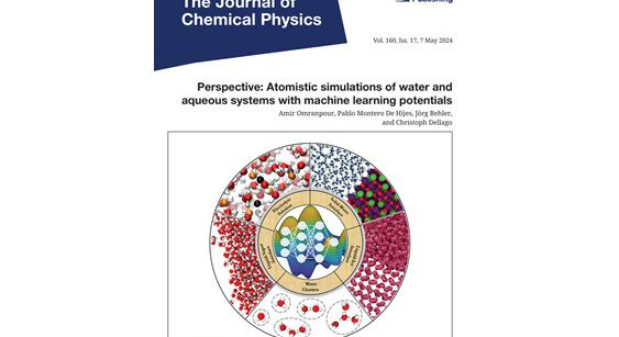 Journal of Chemical Physics Cover