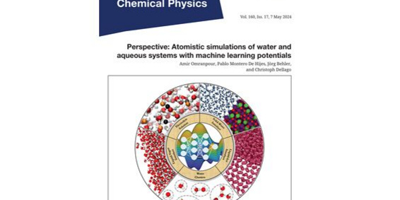 Journal of Chemical Physics Cover